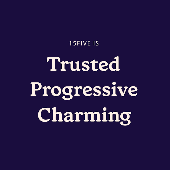 15Five is trusted, progressive, charming