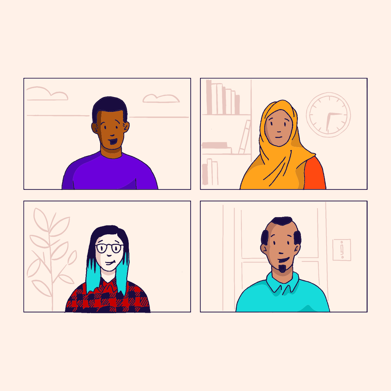 Early direction for illustration style