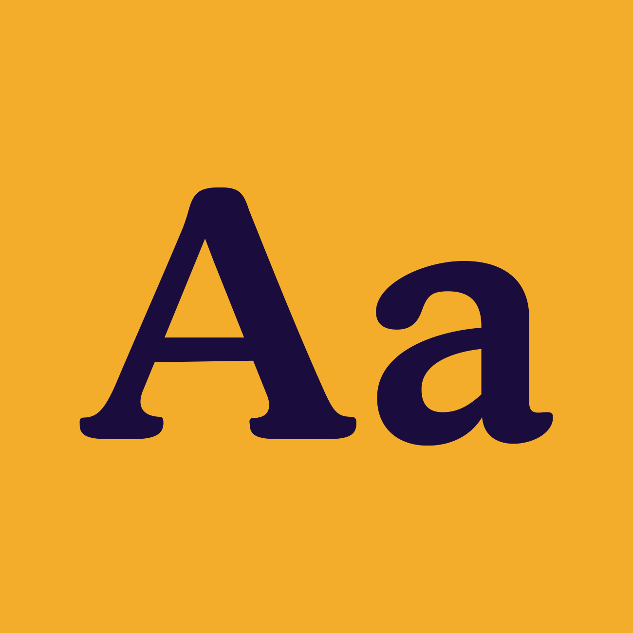 A sample of the Cornbread Honey typeface