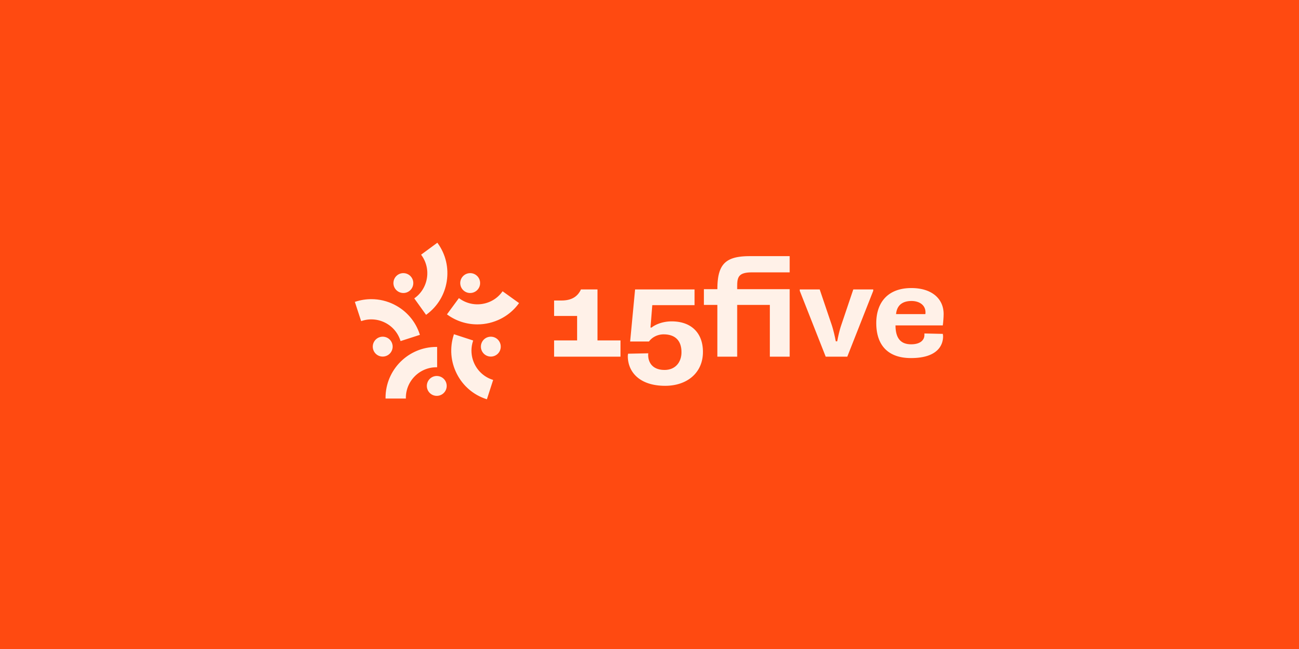 15Five Logo on orange