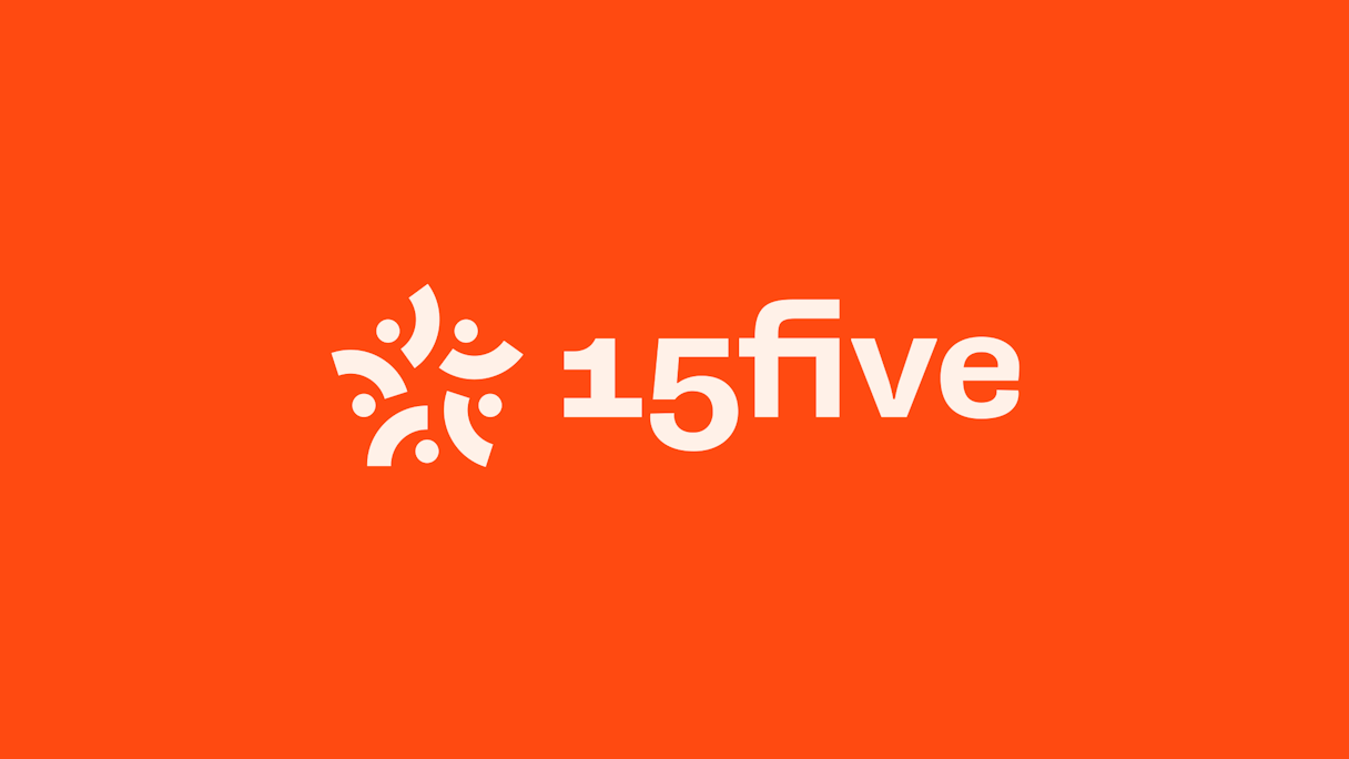 15Five Logo on orange