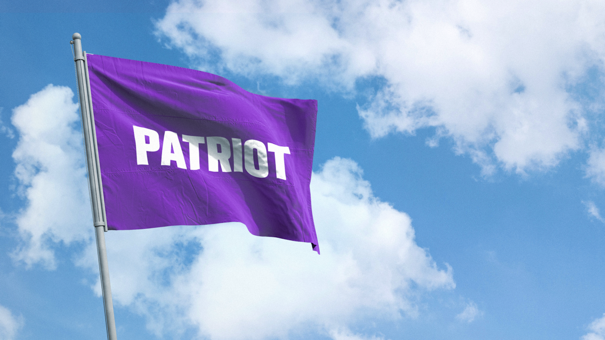 Patriot flagmock2