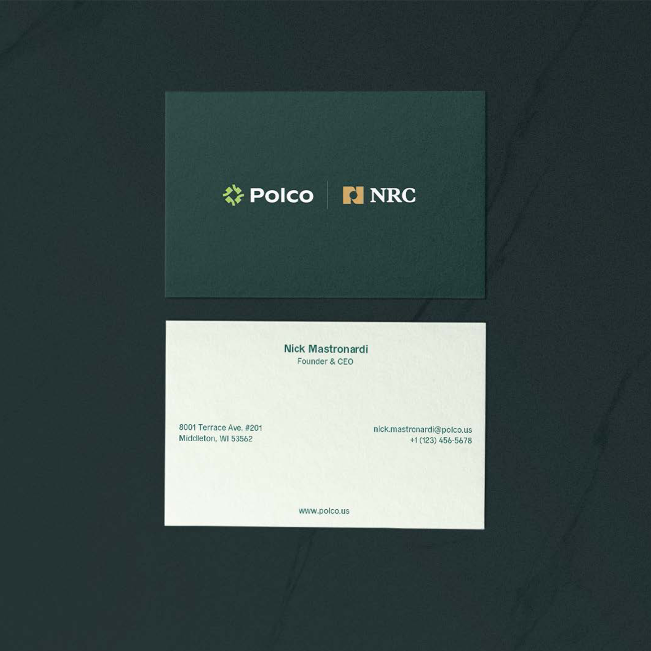 Polco NRC businesscard