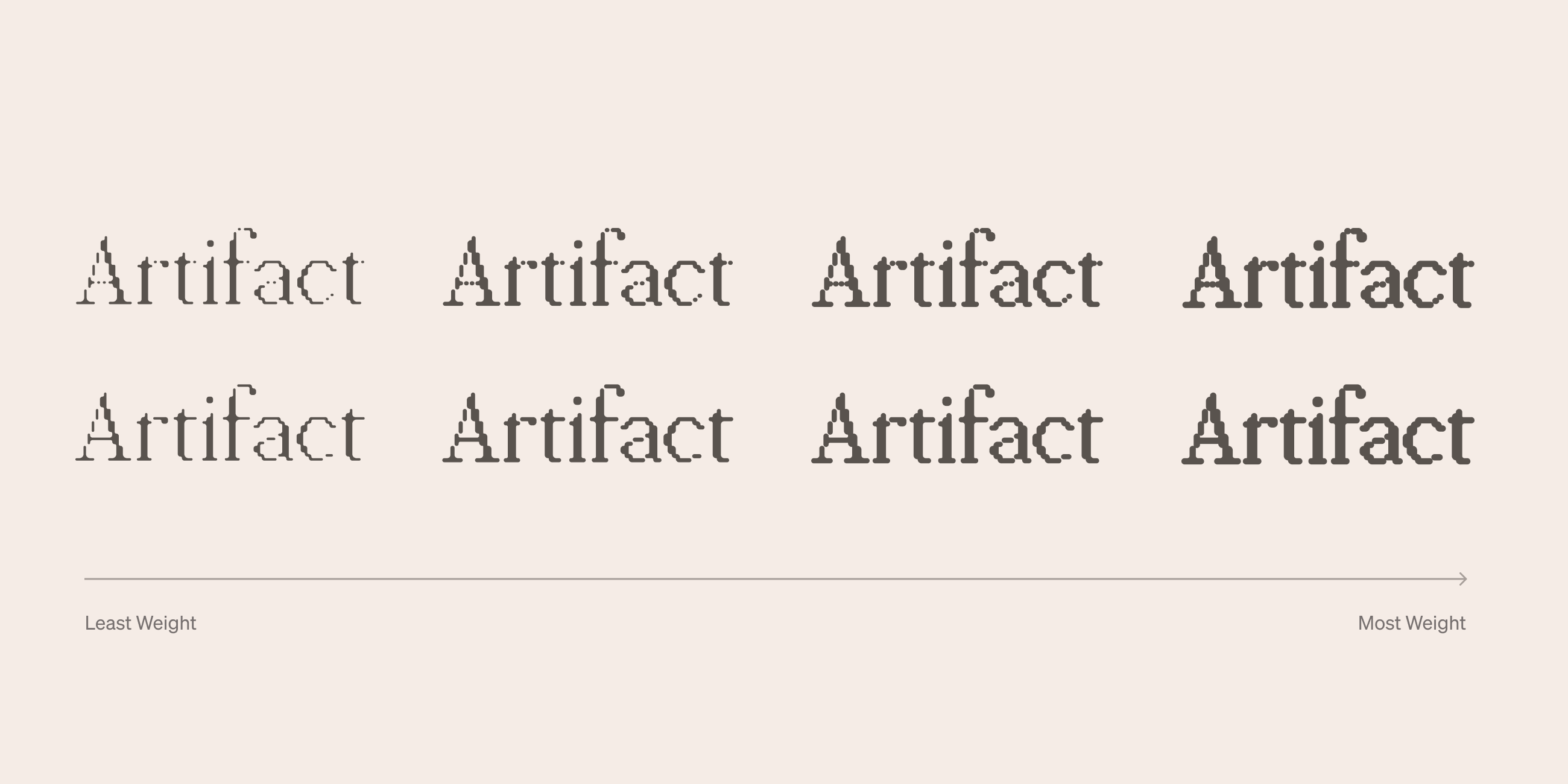 Artifact refinement