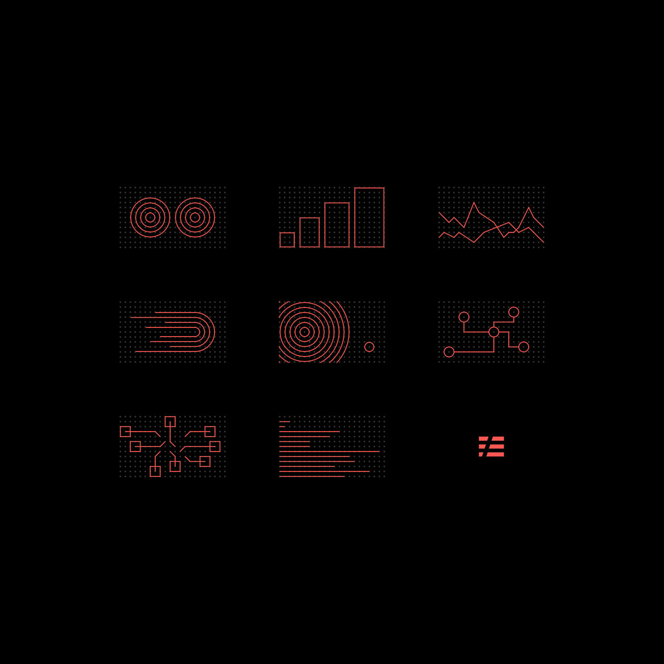 Dot grid icons1