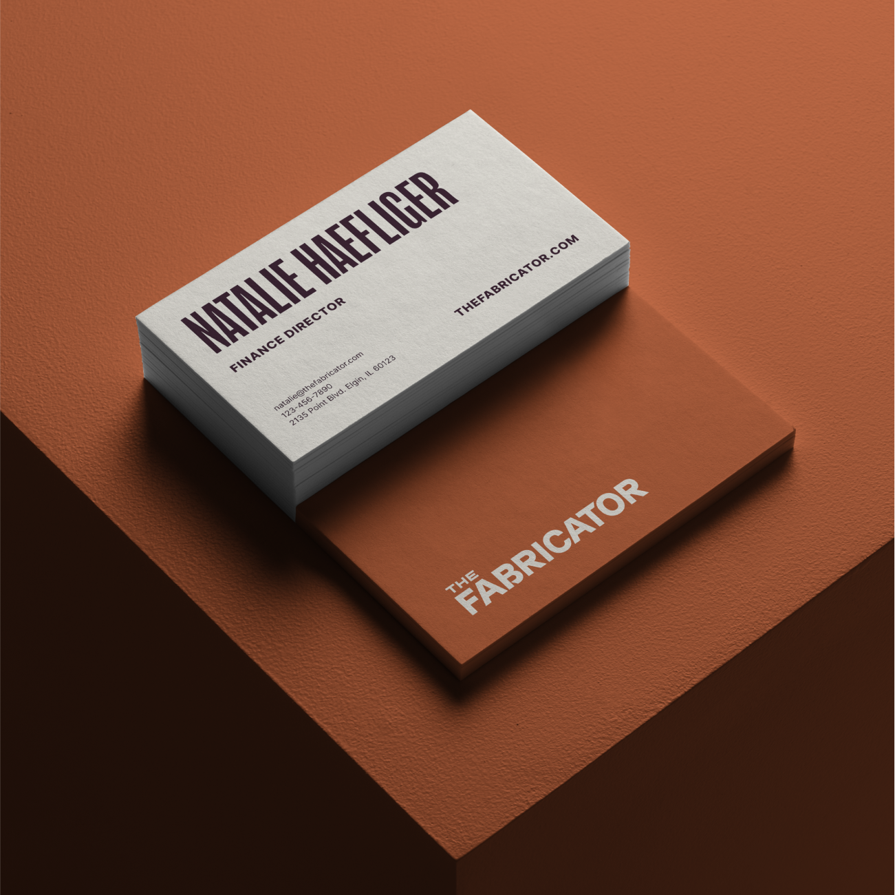 Fabricator business cards