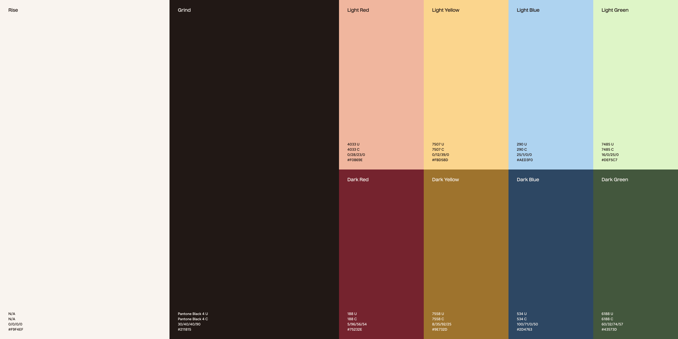 Popl Color Palette