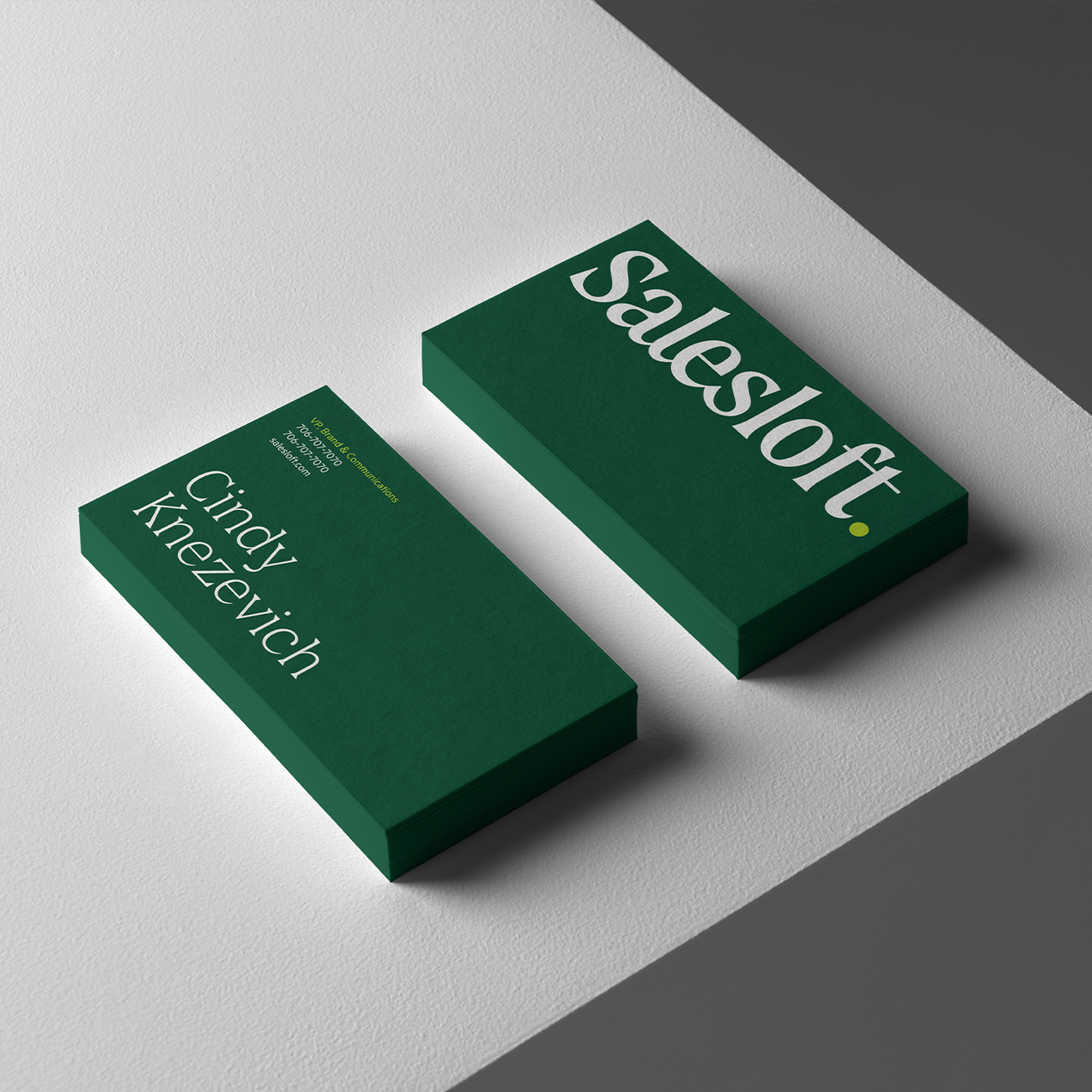 Salesloft business cards