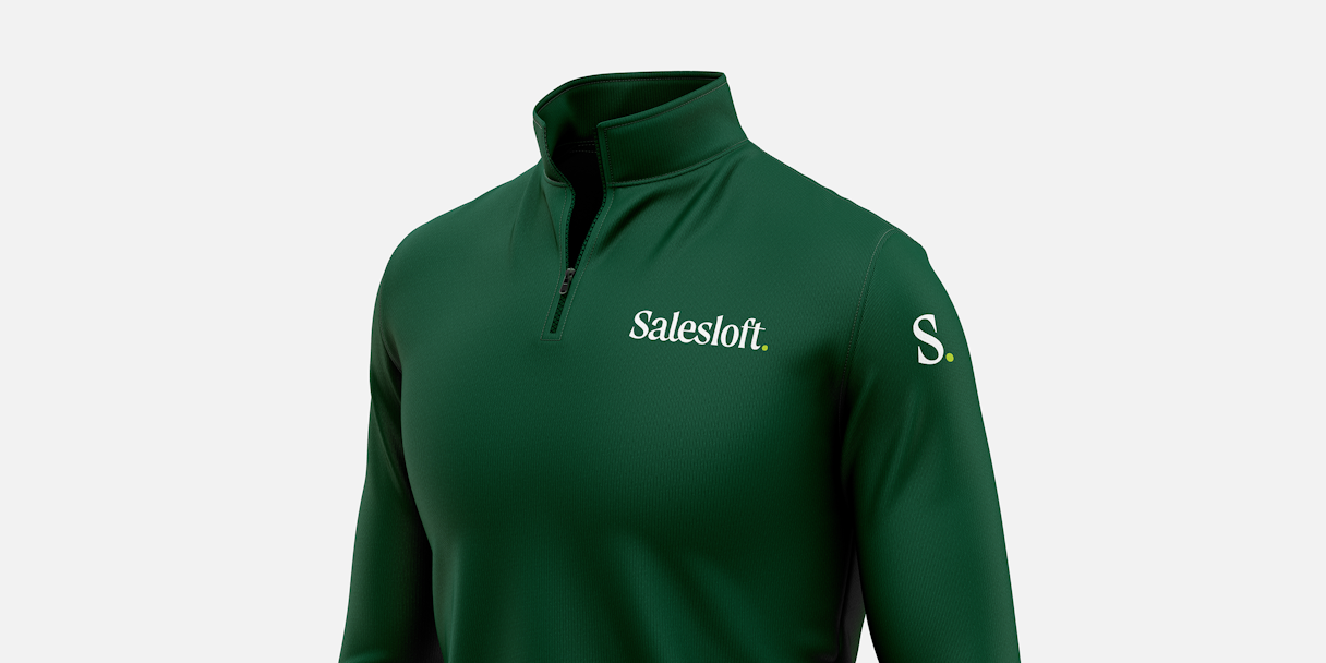 Salesloft branded jacket