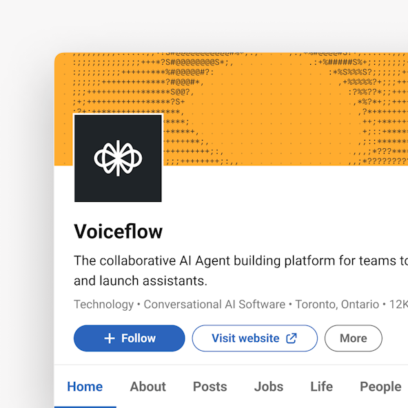 Voiceflow linkedin