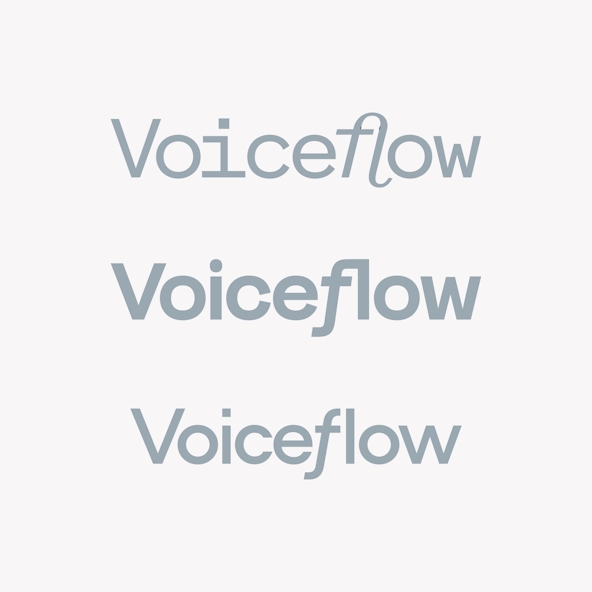 Voiceflow wordmark