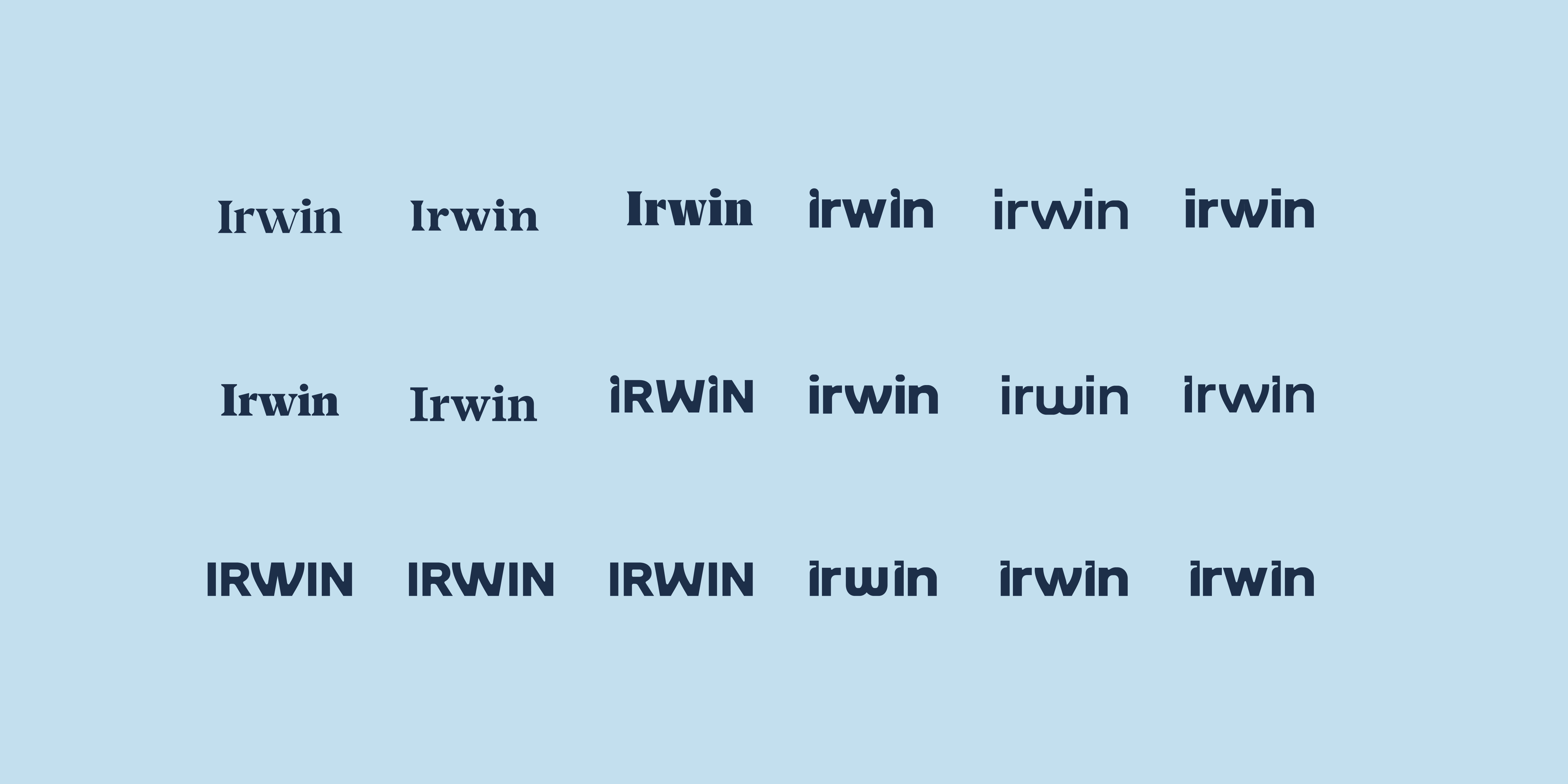 Irwin Logo Refinement