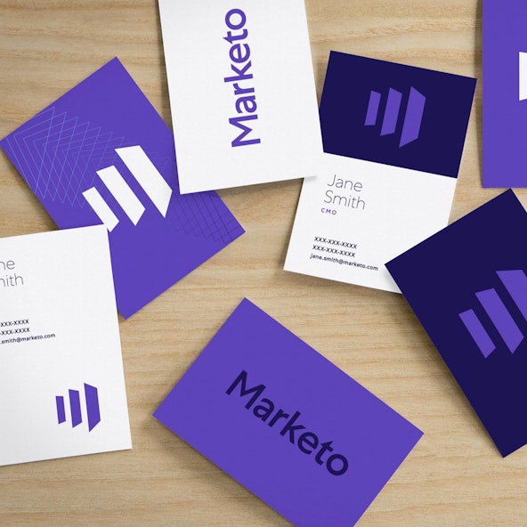 Options for Marketo business cards