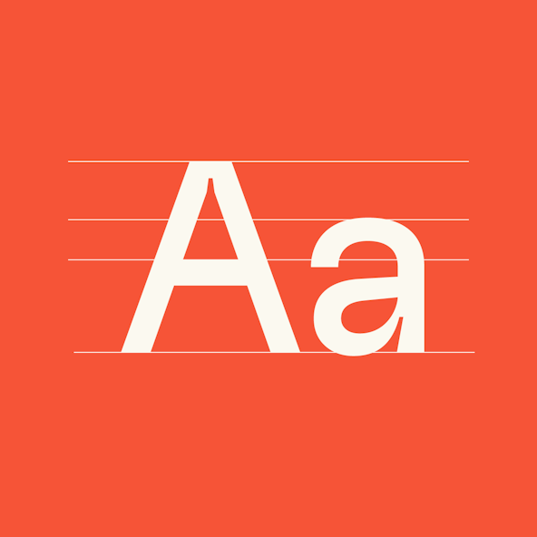 An uppercase and lowercase "A" set in the typeface Flexa.