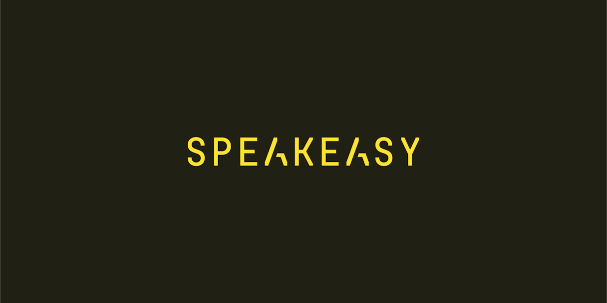 Speakeasy Logo Reverse
